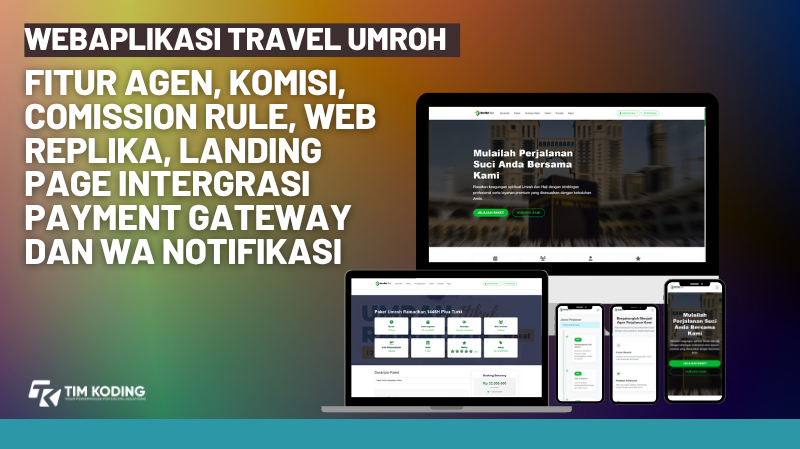 Web Aplikasi Travel Umroh Teritergrasi Payment Gateway